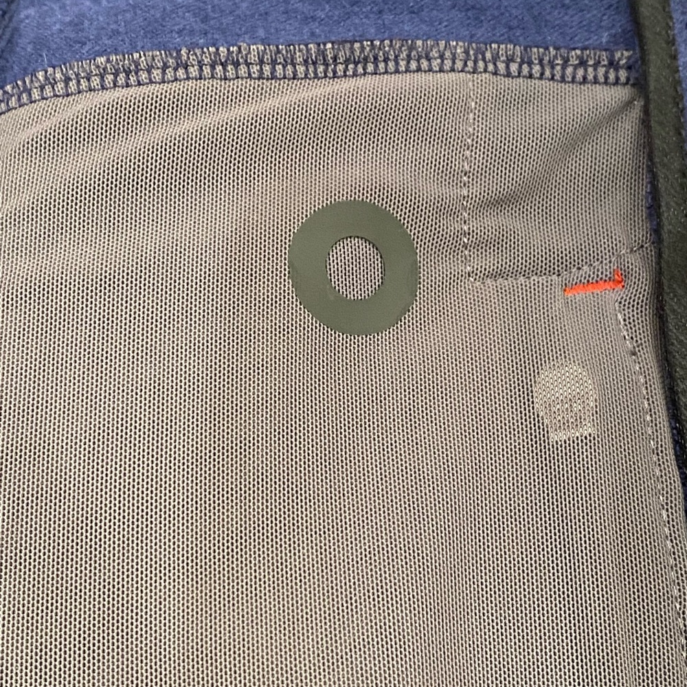 Ibex Peak Climawool Merino Wool Blend Vest navy blue size L